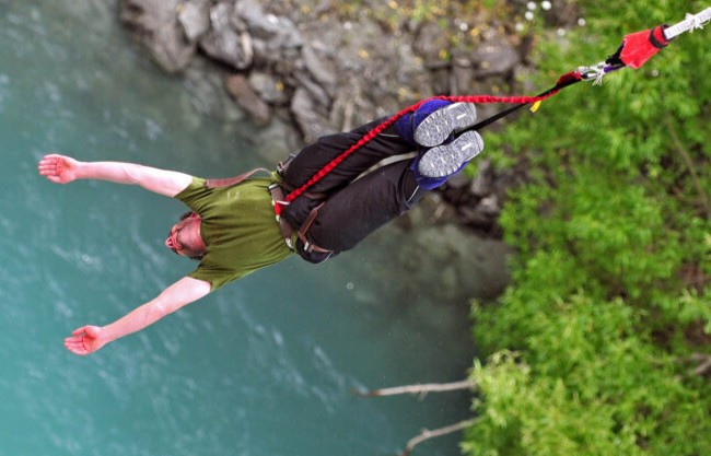  Bungee Jumping in Devprayag 